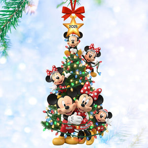 Family Ornament - Personalized Gift For Family Christmas Ornament 01NATI301025