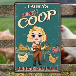 Custom Chicken Coop Signs – Personalized Vintage Signs 03nati140325-Homacus