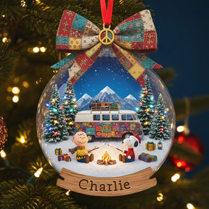 Cute Camping Ornament - Personalized Gifts For Camping Lovers 02hyti031025