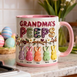 Grandma Peep Easter Accent Mug - Personalized Gifts For Grandma 01nati300126