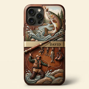 Fishing Phone Case - Personalized Gifts For Fishing Lovers 03pati030226
