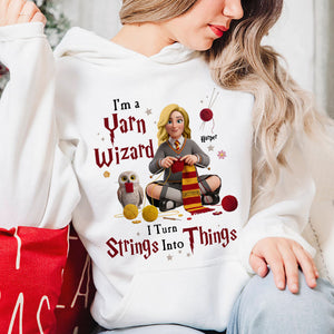 Charming Knitting Girl Shirt - Personalized Gifts For Knitting Lovers 02nati300725