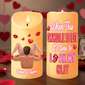Naughty Couple LED Candle - Personalized Gifts For Couple 03ohti281125