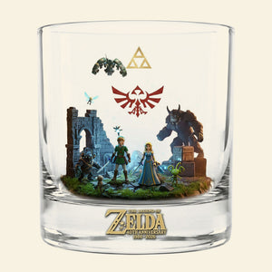 40 Years of Fantasy Adventure Round Glass - Personalized Gifts For Fantasy Lovers 01ohti280226