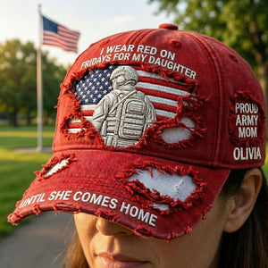 Proud Military Mom Classic Cap - Personalized Gifts For Mom 01TGTI280326