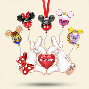 Fairytale Balloon Grandma Ornament - Personalized Gifts For Grandma 02ohti240925