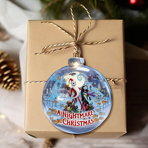 Jolly Scary At Town Ornament, Personalized Christmas Gifts 06qhti201025