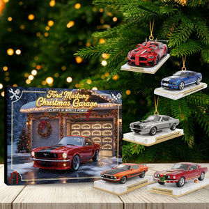 Christmas Car Ornament Blindbox - Gifts For Car Lover Christmas Advent Calendar Blind Box 03HYTI181025