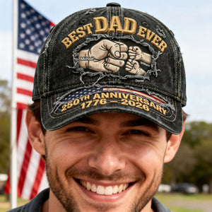 250th Anniversary Classic Cap Personalized Gifts For Dad 05NATI040326