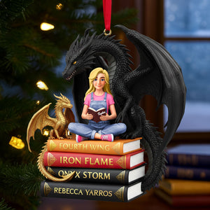 Book Lovers Christmas Ornament Personalized Christmas Gifts 01HUTI201025-Homacus