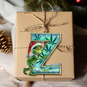 Funny Green Guy Ornament - Custom Letter Gifts For Loved Ones 01tgti180925