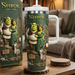 Whimsical Couple Handle Tumbler - Personalized Gifts For Couple 04NATI090226