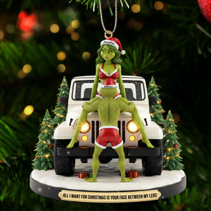 Funny Couple Ornament - Personalized Gift For Off Road Couple Christmas Ornament 04OHTI231025