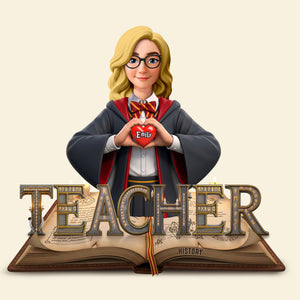 Magic Teacher Plaque - Personalized Gifts For Teachers 03ohti080725