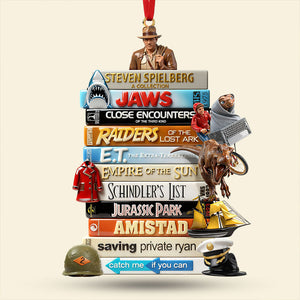 Masterpiece Stack Acrylic Ornament, Personalized For Cinema Geek 02QHTI031125