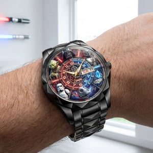 Cosmic Energy Stainless Steel Men’s Watch – Personalized Gifts 05huti160126