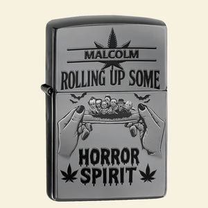 Rolling Up Some Horror Lighter, Personalized Gifts For Smoking Lovers 05qhti080925