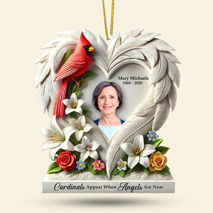 Memorial Heaven Ornament - Custom Photo Gifts For Loved Ones 02huti090925