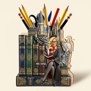 Magic Teacher Pen Holder - Personalized Gifts For Teacher 04nati230725