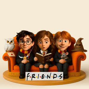 Magical Gang Plaque - Personalized Gifts For Friends 01qhti040625