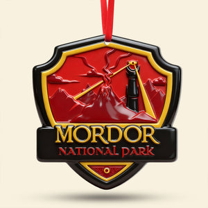 Fantasy Location Shield Ornament - Personalized Gifts For Movie Fans 03QHTI081025