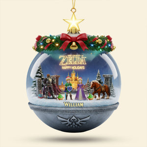 Adventure Ornament - Personalized Gifts For Game Lovers 02toti260925