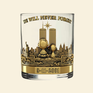 911 Honoring Whiskey Glass - Personalized Gifts For Loved Ones 03nati080825
