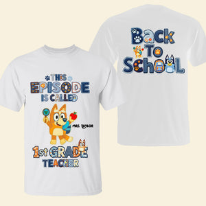 Back To School Shirt - Personalized Gifts For Teacher 02huti010725