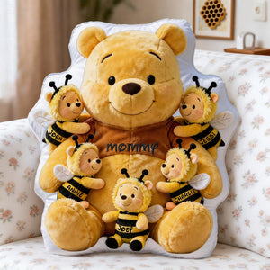Mom With Kids Bee Pillow - Personalized Gifts For Mom 05ohlu100326