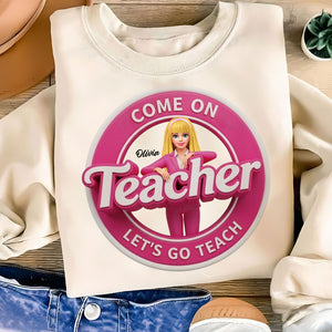 Cute Doll Teacher Shirt - Personalized Gifts For Teachers 03tgti020725