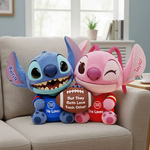Sport Lover Couple Pillow - Personalized Gifts For Couple Sport Fans Pillow 05HUTI141125