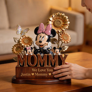 Mommy We Love You Acrylic Plaque - Personalized Gifts For Mother's Day Plaque 05TOTI200326