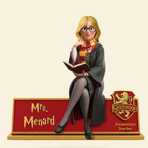 Magic Teacher Plaque - Personalized Gifts For Teachers 02nati030725