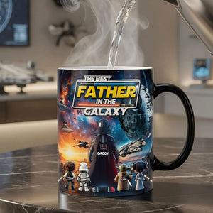 The Best Father Magic Coffee Mug - Personalized Gifts For Father 03ohti210426