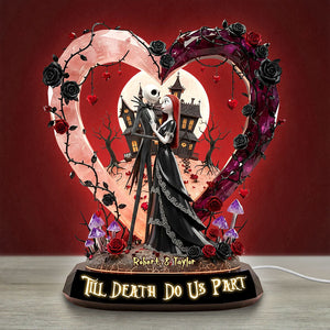 Spooky Couple Acrylic Light Box - Personalized Gifts For Couple 03toti291125