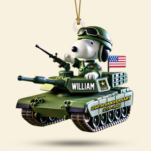 Cute Soldier Ornament - Personalized Gifts For Veteran 02huti280825