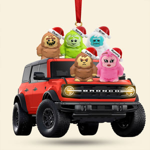 Fun Wild Off-road Gang Acrylic Ornament, Personalized Gifts For Off-road Lovers 02QHTI291025