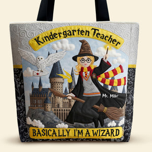 Magical Teacher Tote Bag, Personalized Gifts For Teacher 03qhti240725