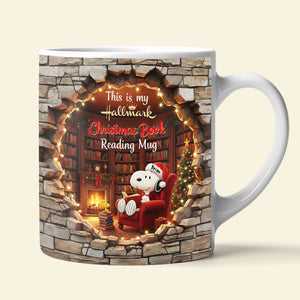 Christmas Reading Coffee Mug - Personalized Gifts For Book Lovers 01kiti111025
