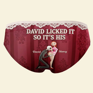 Naughty Couple Briefs - Personalized Gifts For Her Women's Briefs 02OHTI251225