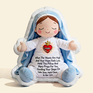 Virgin Maria Pillow - Personalized Gifts For Christian Pillow 02NATI221225