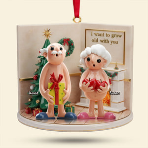 Personalized Gifts For Old Couple Christmas Ornament 04nati221025