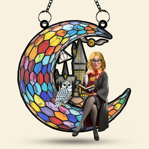 Spellcaster Suncatcher Ornament - Personalized Gifts For Magic Lovers 03nati150725