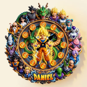 Legendary Acrylic Wall Clock Personalized Gifts 06HUTI050326