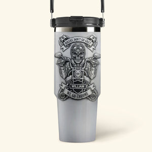 Badass Old Biker Tumbler - Personalized Gifts For Bikers 02qhti180625