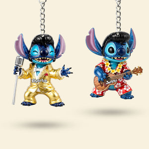 Performing Monster Keychain - Personalized Gifts For Music Lovers 01nati190625