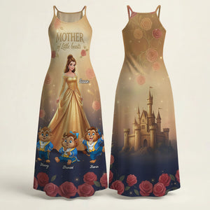 Enchanted Rose Suspender Maxi Dress - Personalized Gifts For Moms 03QHTI180326
