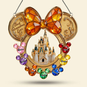 Lovely Suncatcher - Personalized Gifts For Grandma and Mother 04toti100226