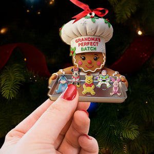 Grandma Cookie Ornament - Personalized Gifts For Grandma 04pgti180825