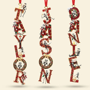 Custom Alphabet Letter Ornament Personalized Christmas Gifts 04ohti251025